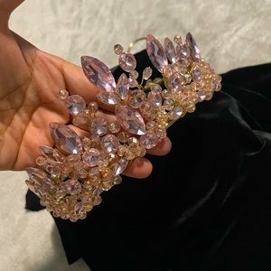 Gorgeous baby pink tiara